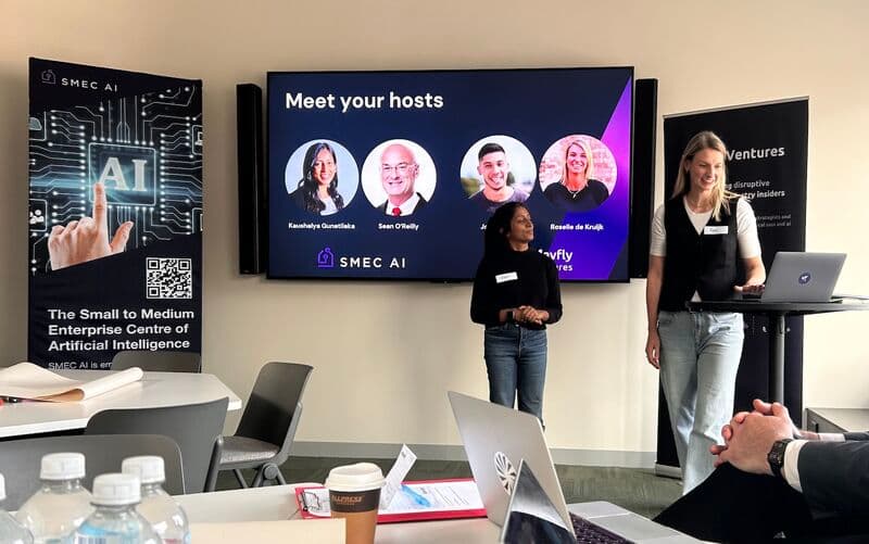 AI for SMEs workshop, collaborative session at Cremorne Digital Hub