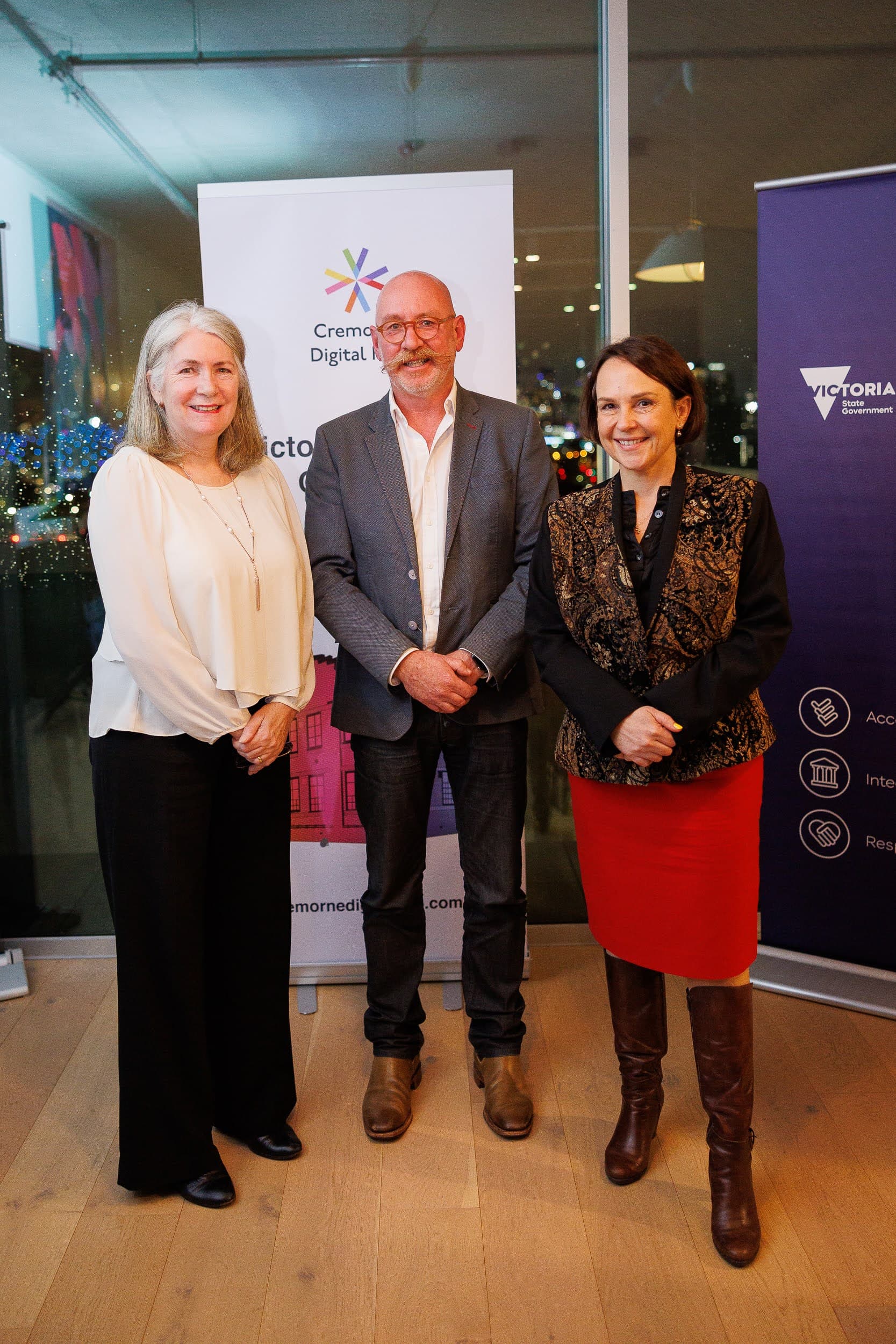 Melbourne launch, networking