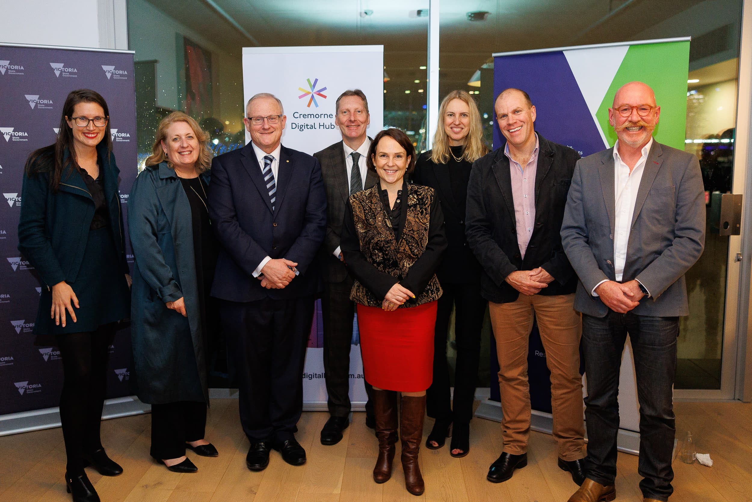 Melbourne launch, attendees