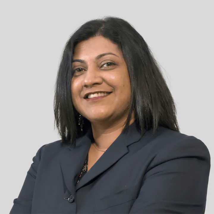 Dr Brindha Gunasingham, founder of Good Lioness, talking about AI Pathfinder