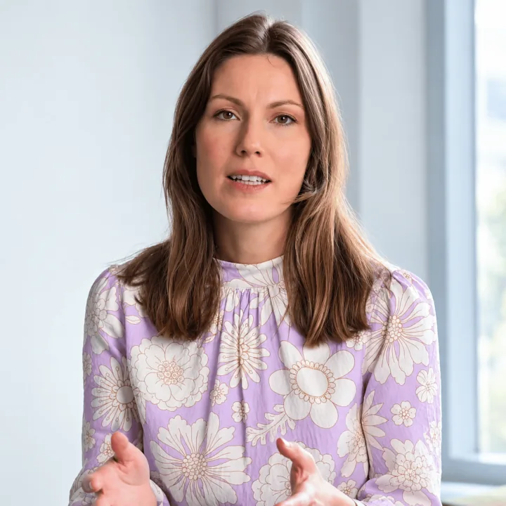 Victoria Ross, talking about AI Pathfinder